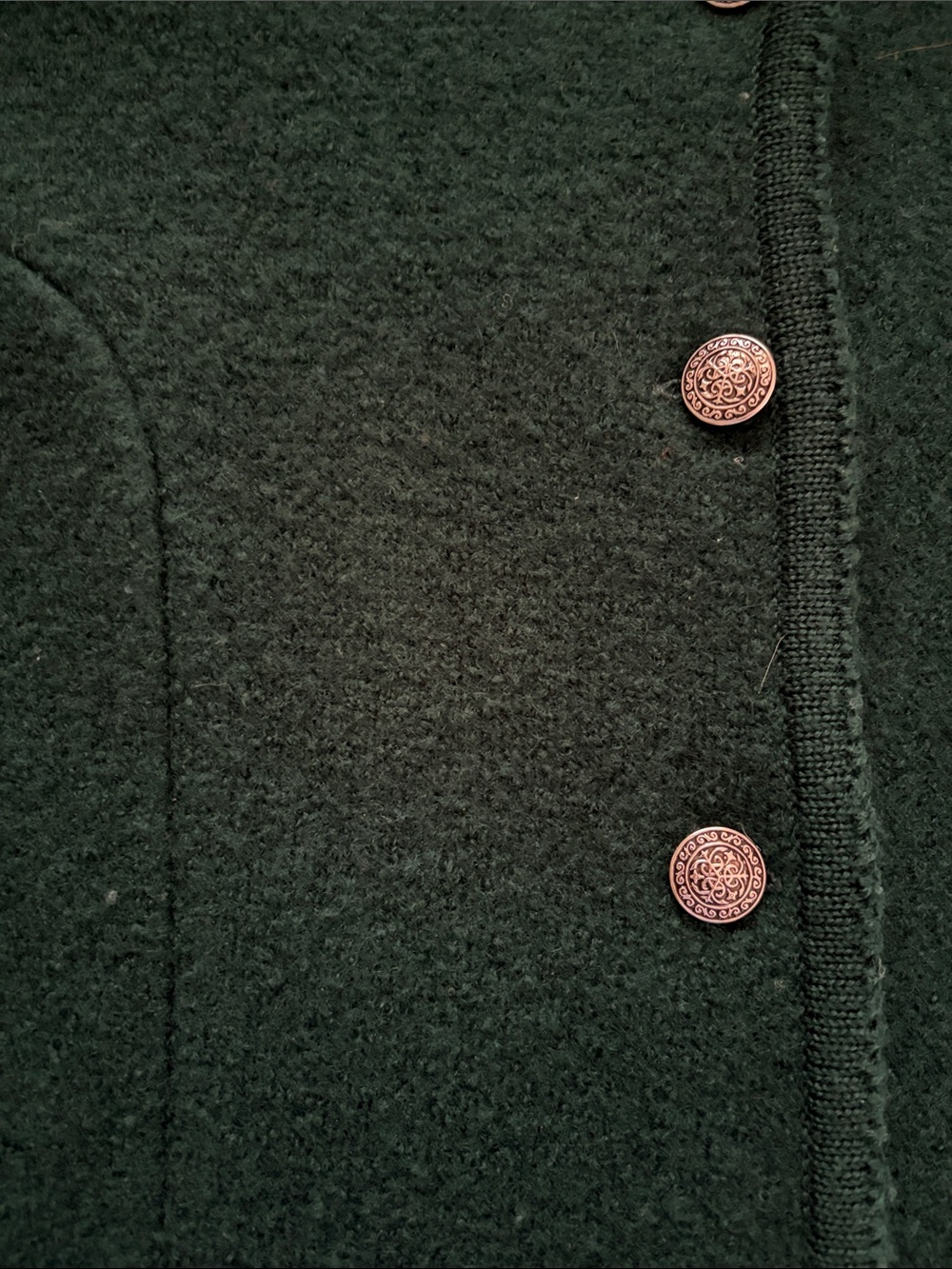 Vintage 100% Wool Jacket - Picture 3 of 4